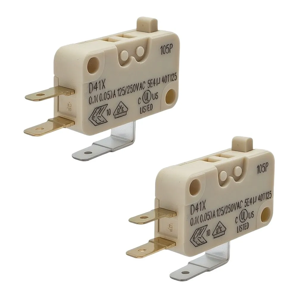 White ABS 16A 250V For Cherry Style Limit Travel Switch NO For Contact High Current Detector For Automation App