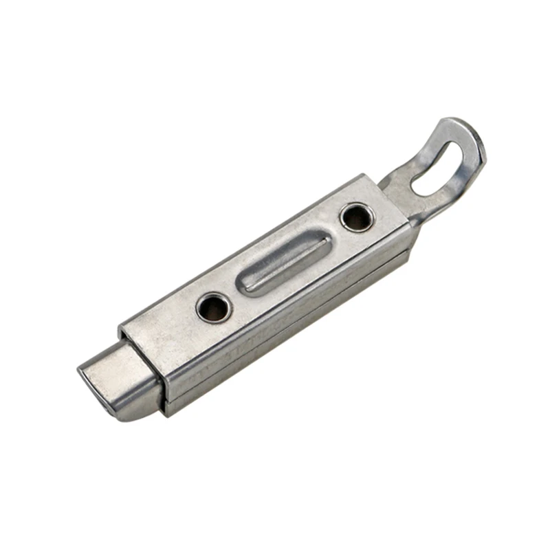 2pcs Stainless Steel Plug-In Door Lock for Industrial Electrical Machinery Network Cabinet Door with Needle Linkage Pin