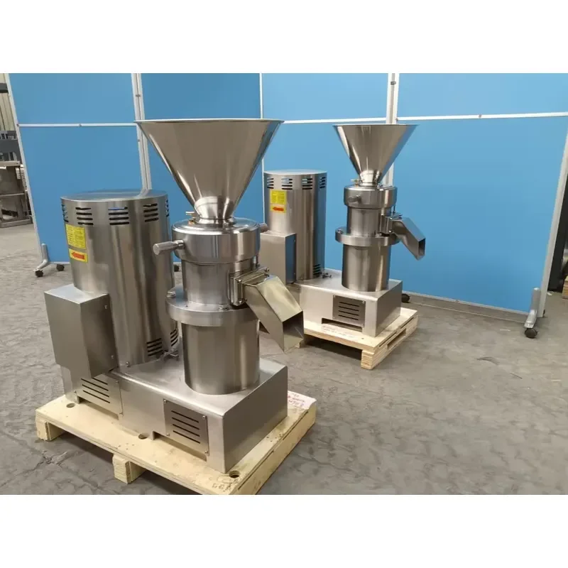 Colloid Mill Stainless Steel Wet Grinding Machine Peanut Butter Processor for Nuts Dairy Fruit Vegetable Sauce Food