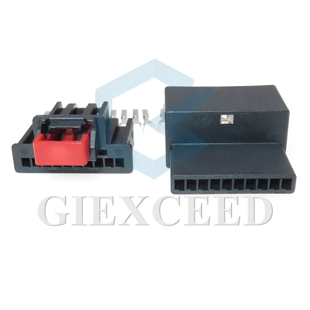 1 conjunto de 10 pinos série 0,6 42113600   Soquete de fio para VW 5C 0971974   Conjunto central da C.A. do interruptor central do carro para o elevador principal da janela da porta do motorista