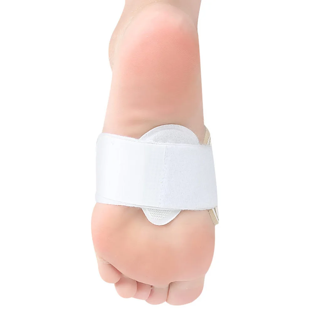 

2pcs Arch Support Pads Flat Feet High Arches Foot Cushions Shock Absorption Adhesive Adjustment Universal Fit Unisex Insoles For