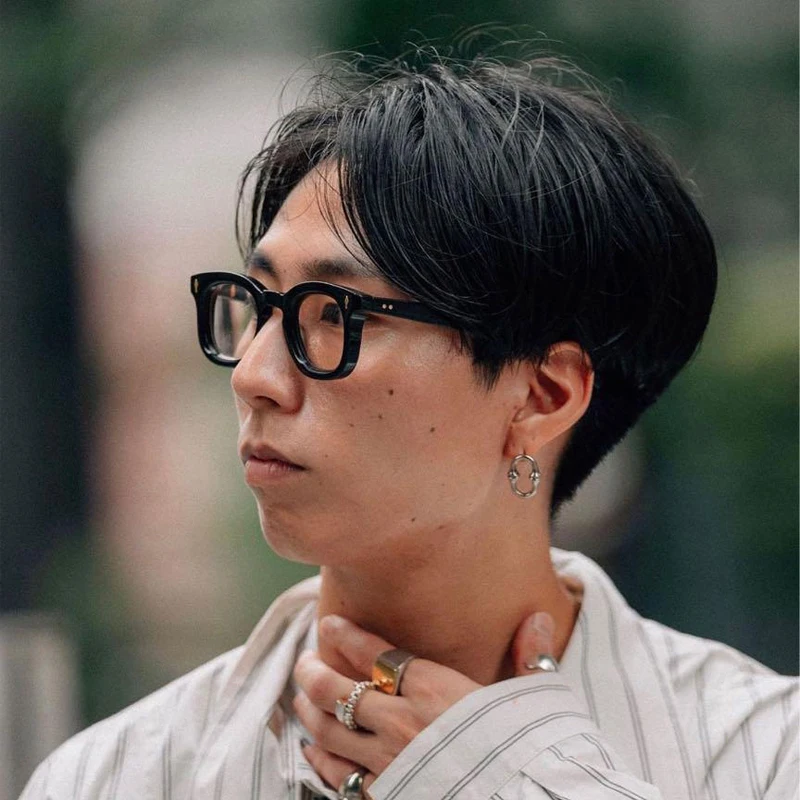 Sunglasses Fashion Design handmade Square acetate men Anti Glare Driving Outdoor UV400 women SUN GLASSES