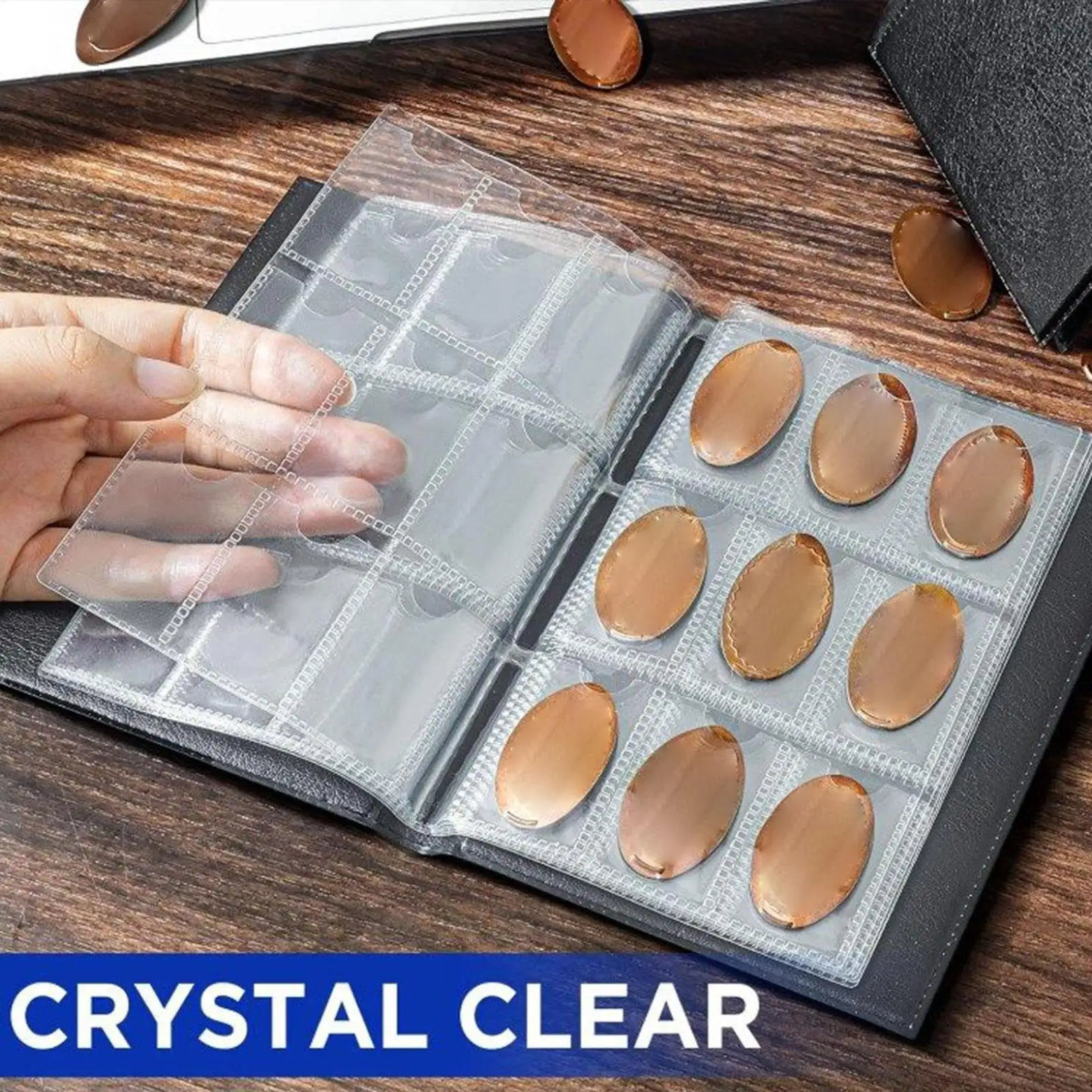 Penny Coin Collection Book Pressed Penny Book Hold 108 Coin Money Storage Organizer Display Supplies For Travel Souvenir