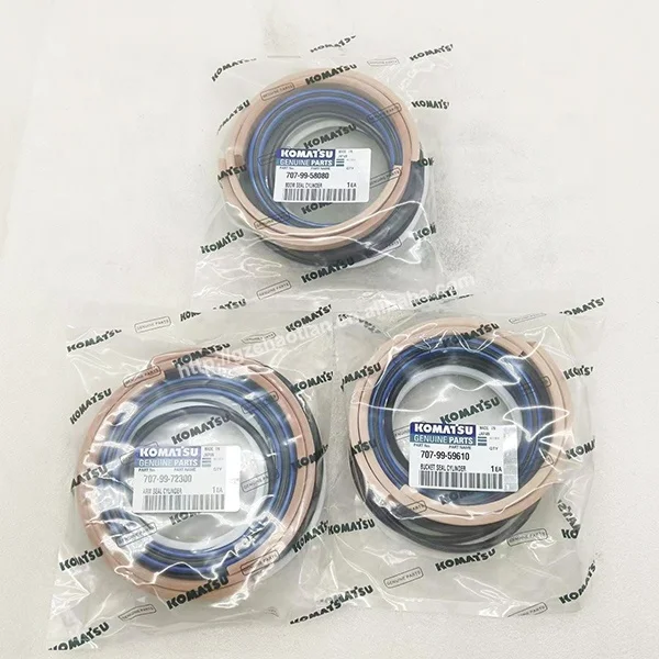 

PC300-7 Excavator Cylinder Seal Kit Excavator Spare Parts PC300-7 Boom Seal Kit Arm Cylinder Seal Bucket Repair Kit