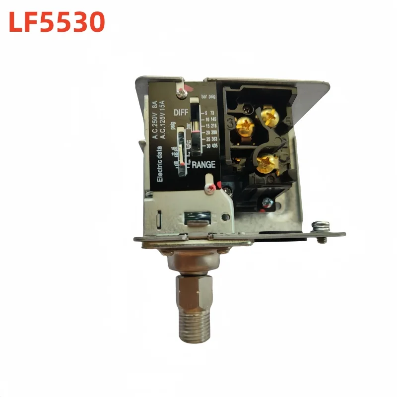 Picture 6: LEFOO 12-380V 0-30Bar Refrigeration Pressure Switch for Water Pump, Boiller, Irioning, Stainless Steel Connector Auto Controller