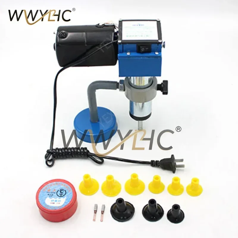 220V Electric Valve Grinding Machine Speed Adjustable Valve Grinder Car Engine Repair Tools Valve Max Diameter 130MM 150W