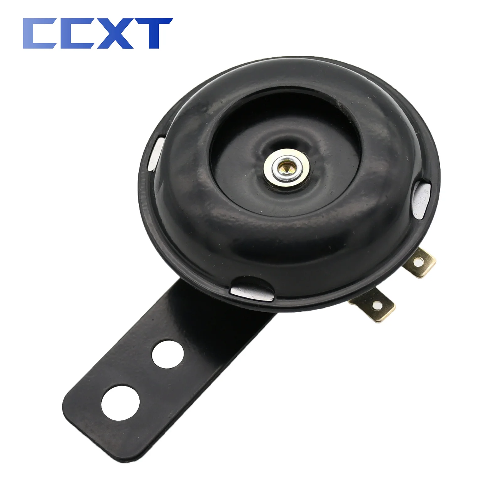 Motorcycle 12V 105dB Electric Horn Waterproof Round Speaker Loud Electric Horn For KTM Honda Yamaha Kawasaki Dirt Bike Universal