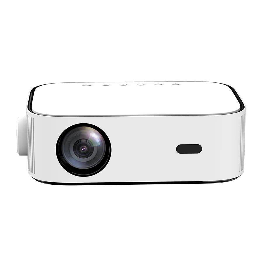 

2022 Newest 1080P HD LCD Beamer 3D Stereo Sound 520 Ansi Lumens Theater Electrical Focus Portable Projector 4K