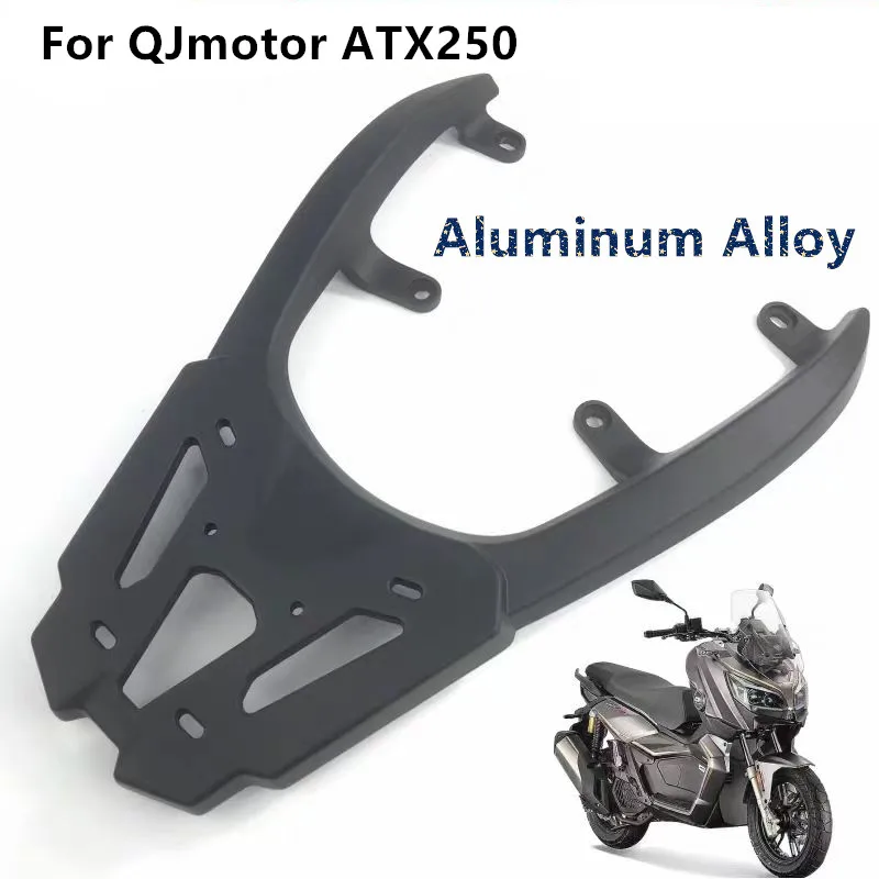 

Rear Luggage Cargo Rack Competible with QJmotor ATX250/ATX125 Motorcycle Rear Tail Storage Racks Extended Shelf Bar Carrier