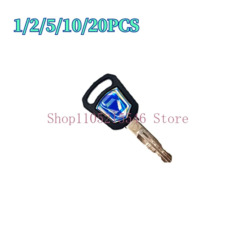 1/2/5/10/20PCS For XE60DA 65 75DA 85 135C 200 215 Excavator Keys NEW Style Ignition Key Door Lock Key