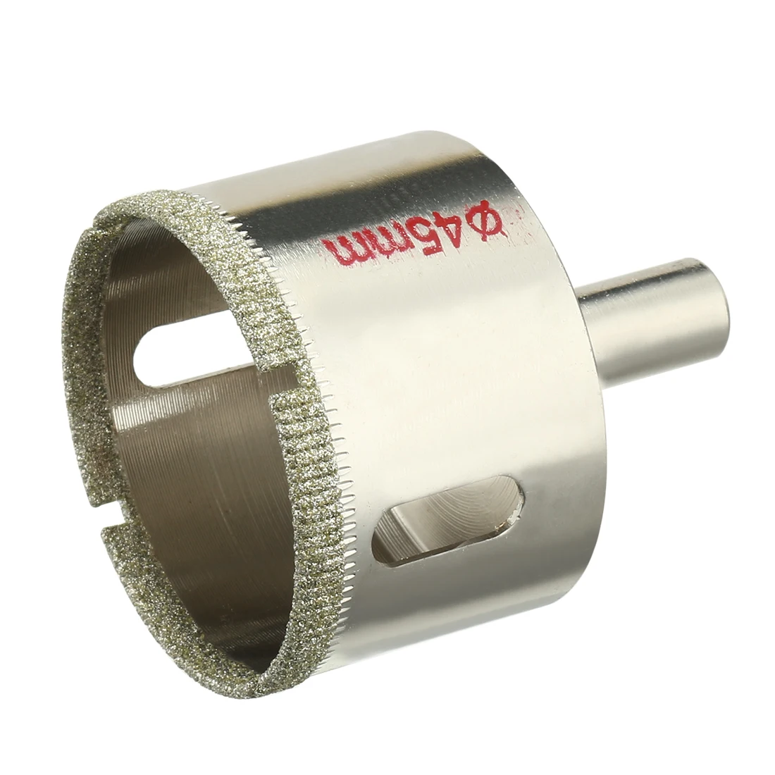 45 มม.เพชรเคลือบแก้วรูเจาะ Bits สําหรับกระเบื้องเซรามิคหินอ่อน Rock Porcelain ขวดหม้ออิฐ