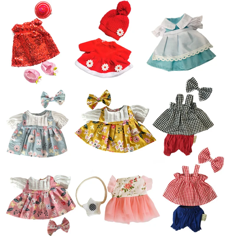 1 szt. Uroczy strój pokojówki, sukienka, ubrania dla 25-centymetrowej lalki Mellchan, akcesoria pasujące do lalki BJD 1/6, prezenty DIY dla dziewczynek