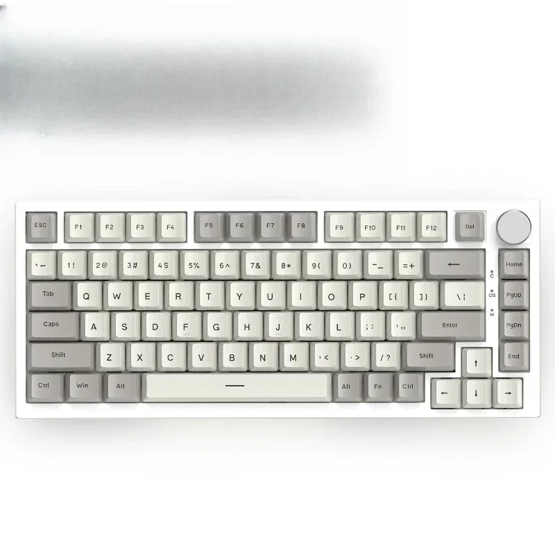 K85 E-sports magnetic axis mechanical keyboard Customized PBT keycap RT mode 82 keys RGB adjustable keystroke
