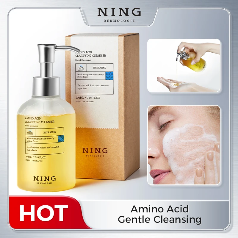

Amino Acid Facial Cleanser – Deep Cleansing Face Wash 200ml | Oil Control · Hydrating · Pore Care · Refreshing