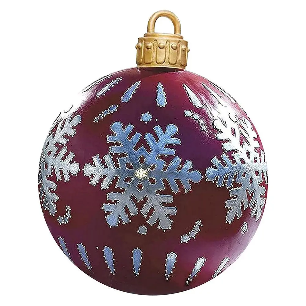 

for Home Gaint Christmas Inflatable Toys Ornaments Xmas Christmas Balls Party Supplies Christmas Tree Decorations Xmas Gift