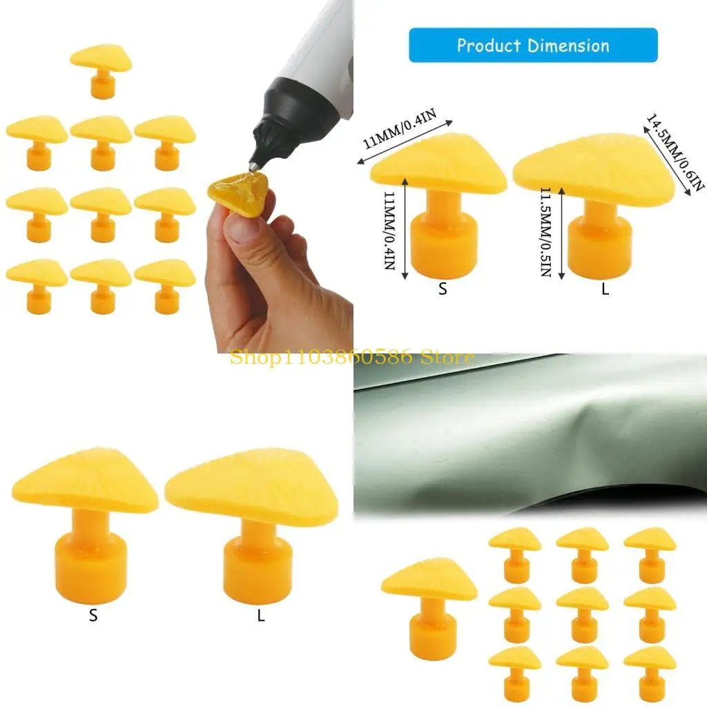 

242a 10pcs Pullers Pad Paint Paint Dental Pack Pad Care набор для набора накладки для небольших вмятин.
