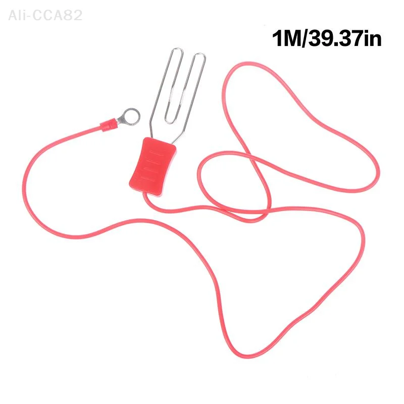 Livestock Electric Fence Ground Connection Alligator Clips Essential Cable Connectors for Polywire Polytape Kits