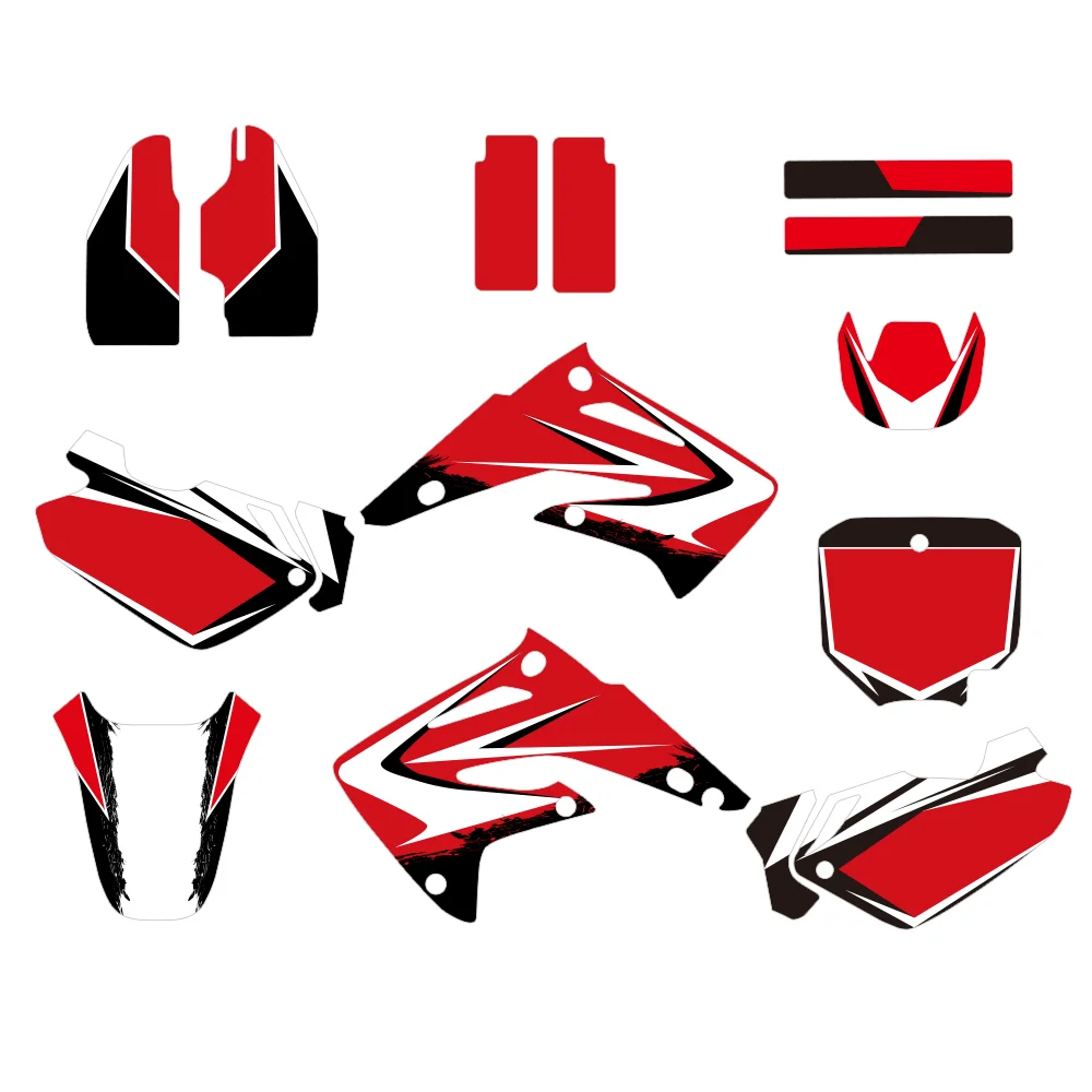 

Motorcycle Graphics Kit for Honda CR85 / CR85R 2003–2012 Full Body Decals Stickers 2011 2010 2009