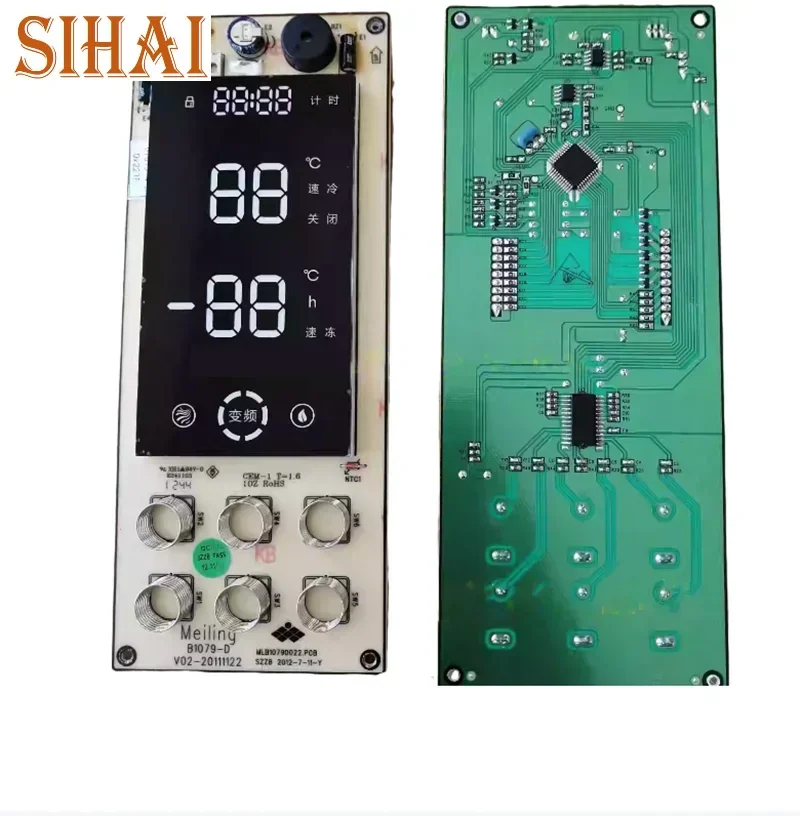

Используется для компьютерной платы холодильника MeiLing B1079-.4-2, панель дисплея, тачпад, плата питания, плата управления