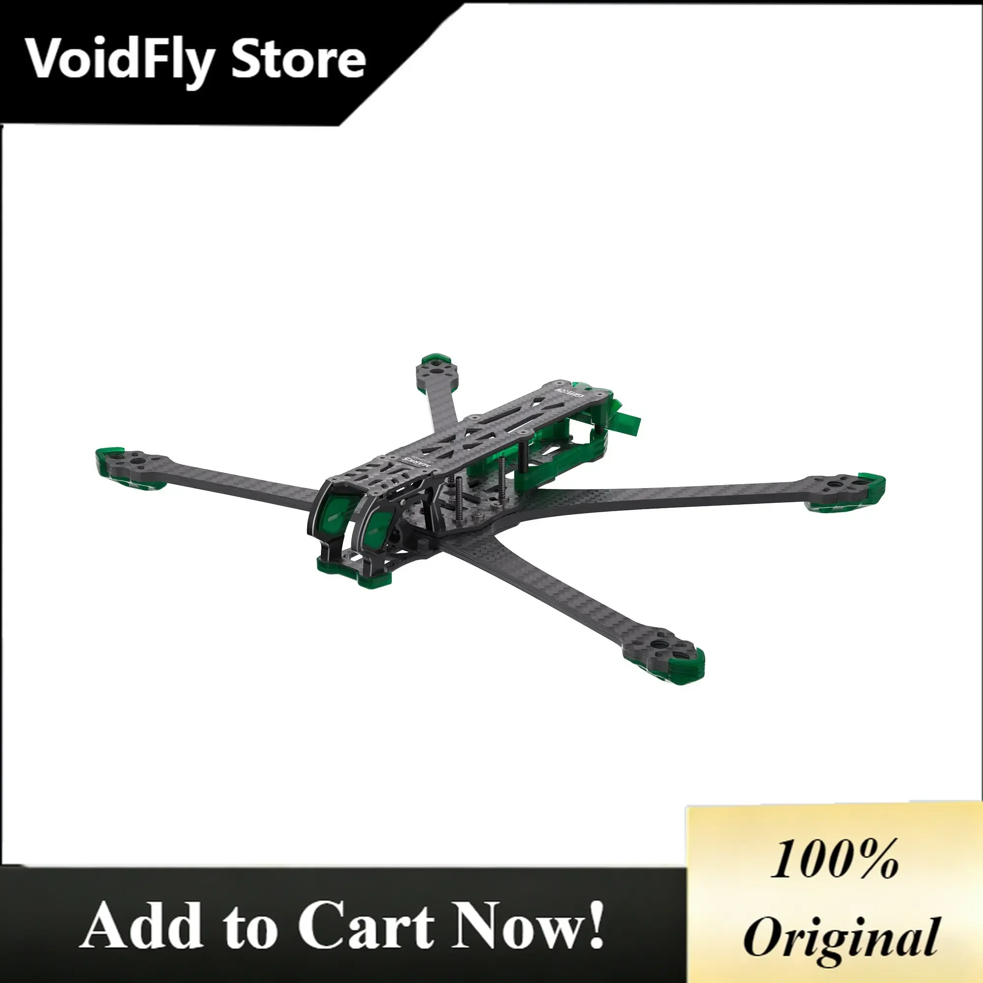 VoidFly GEPRC 7-inch GEP-MK5D-LR7 carbon fiber Frame Kit 335MM Wheelbase suitable for DJI O3 HD VTX For Long Rang RC