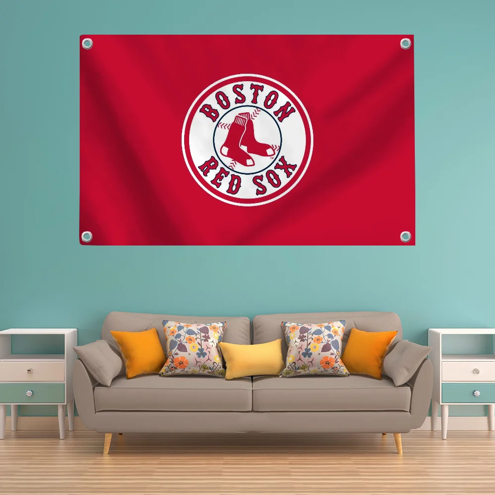 Club Flag Pride Flag Flag to Hang Flags for Rooms Banner Boston R-red Sox Wall Decoration Funny Flags and Banners Room Decor Y2k