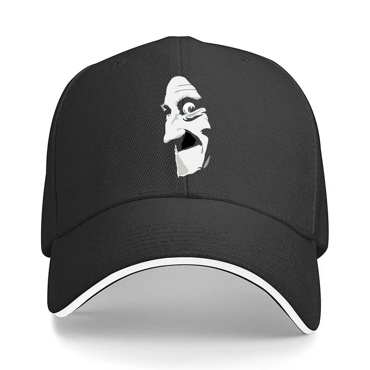 

Abstract Face Bold Symbol Art Print Sandwich Baseball Cap