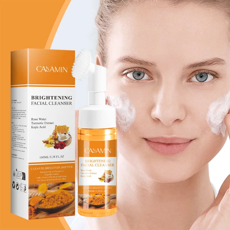 

Очищающее молочко с куркумой Глубоко очищает лицо, нежно очищает поры с антиоксидантными властивостями и увлажняет.