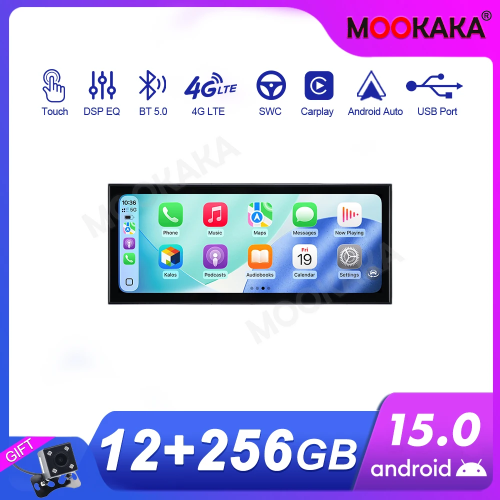 

Car Accessories Radio For Toyota Prado 2018-2021 Android Auto GPS Navigation Multimedia Stereo Receiver Head Unit Offline Maps