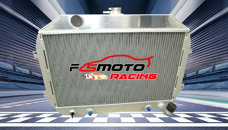 For Nissan 1970-1975 Datsun 240Z 260Z 2+2 3 Row Aluminum Radiator 2.4/2.6L S30