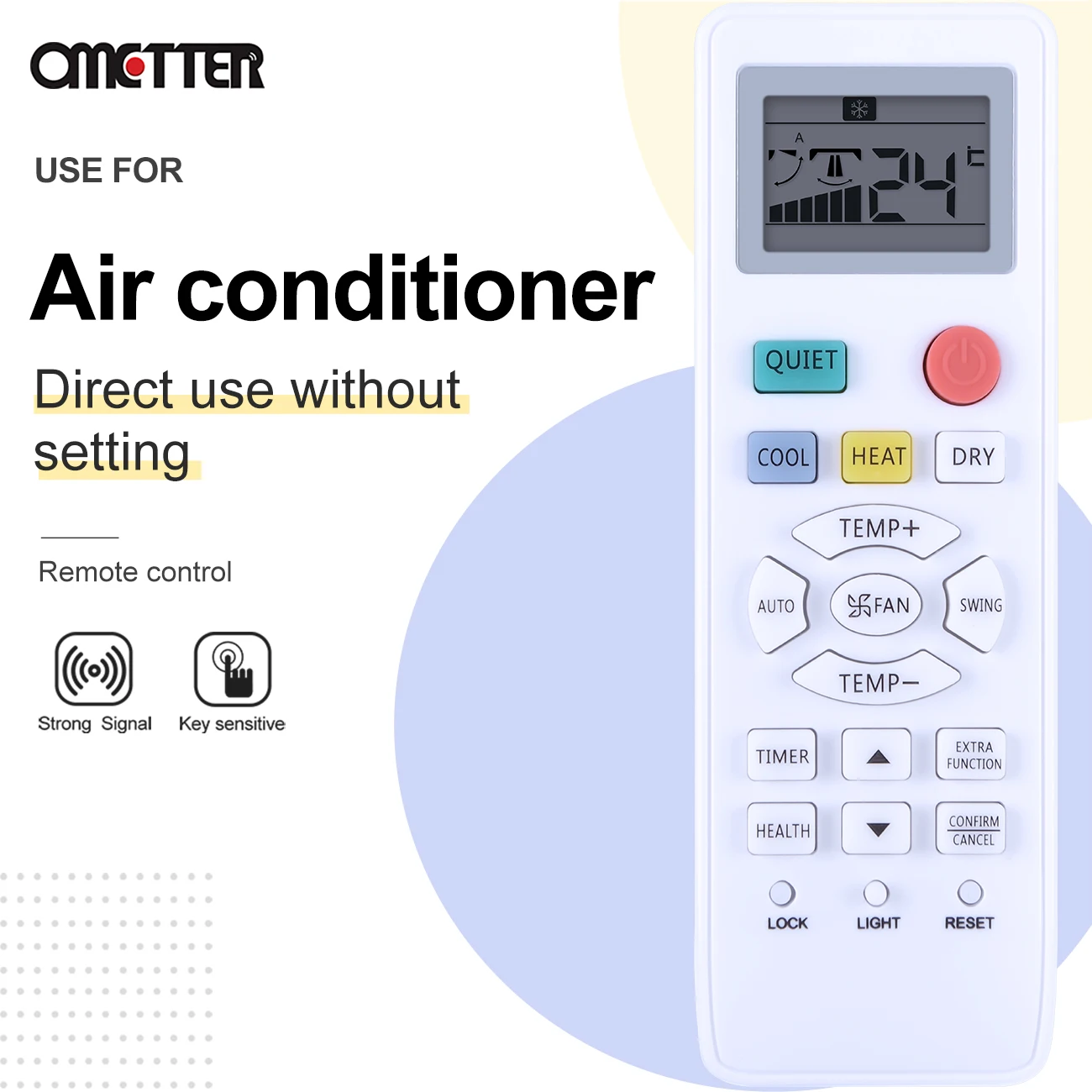 New 0150401205L Original Remote Control For Haier YR-HD01 / YL-HD04 / YR-HD06 / YL-HD02 / HA-0361 Air Conditioner Controle