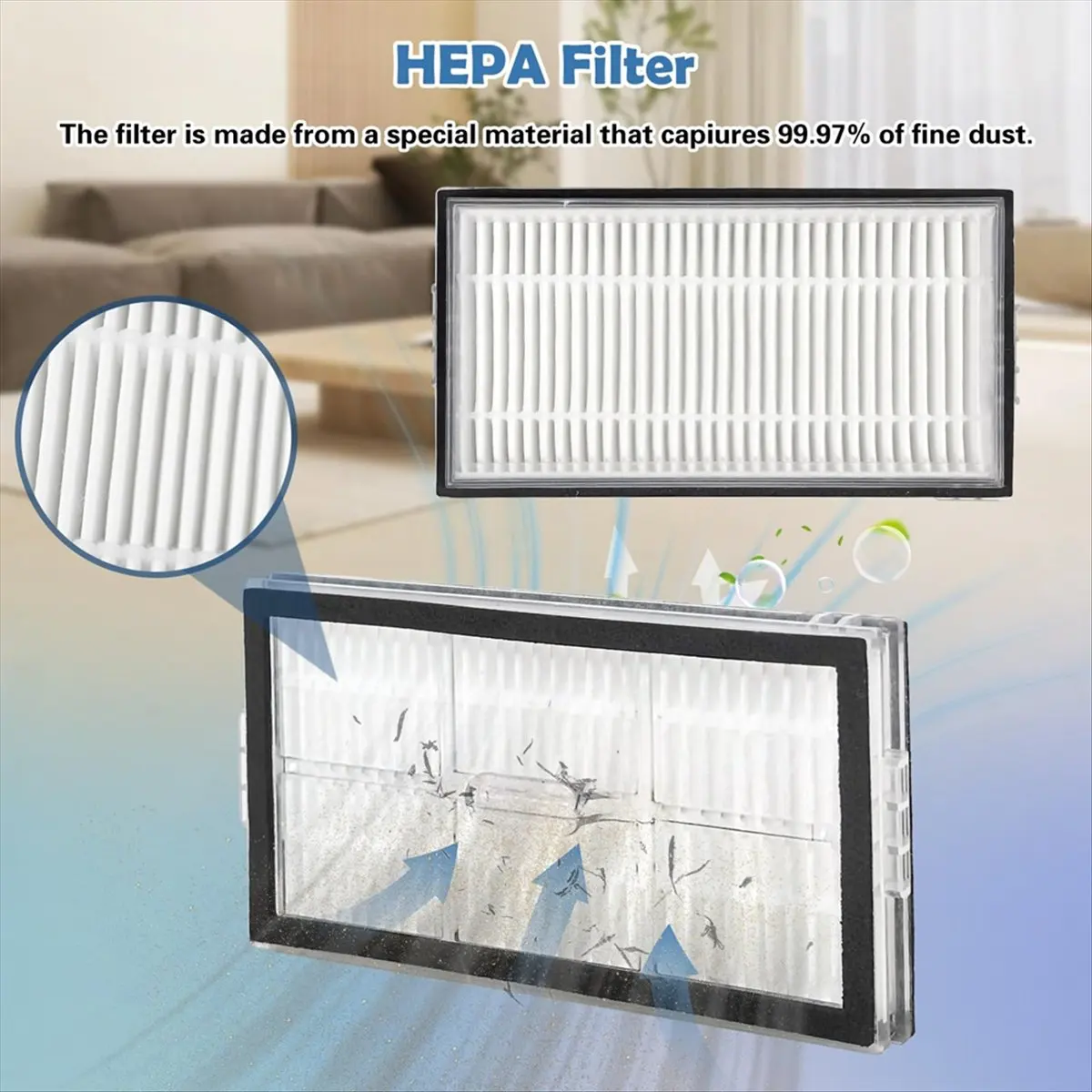 

Аксессуары AA96 для робота-пылесоса Saros 10R: основная щетка, HEPA-фильтры, боковые щетки, салфетки для влажной уборки, мешки для сбора пыли