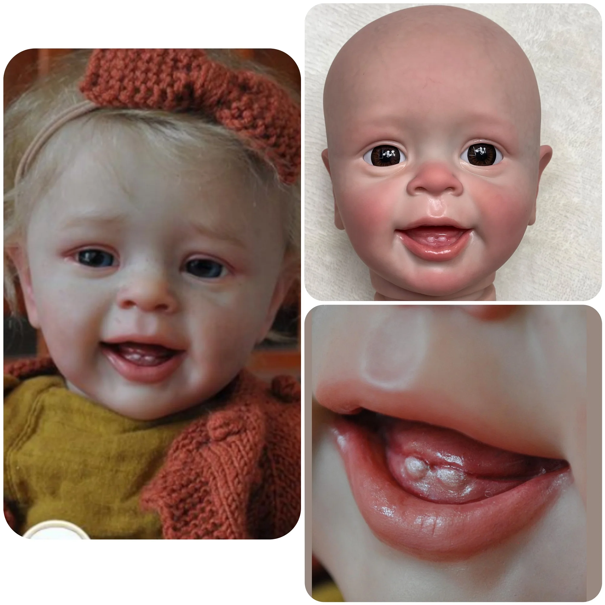 55cm Genesis Artist Paint Yannik Reborn Doll Kits Lifelike Art Bebe Reborn Handmade Unassembled Kit Reborn Baby Sin Pintar