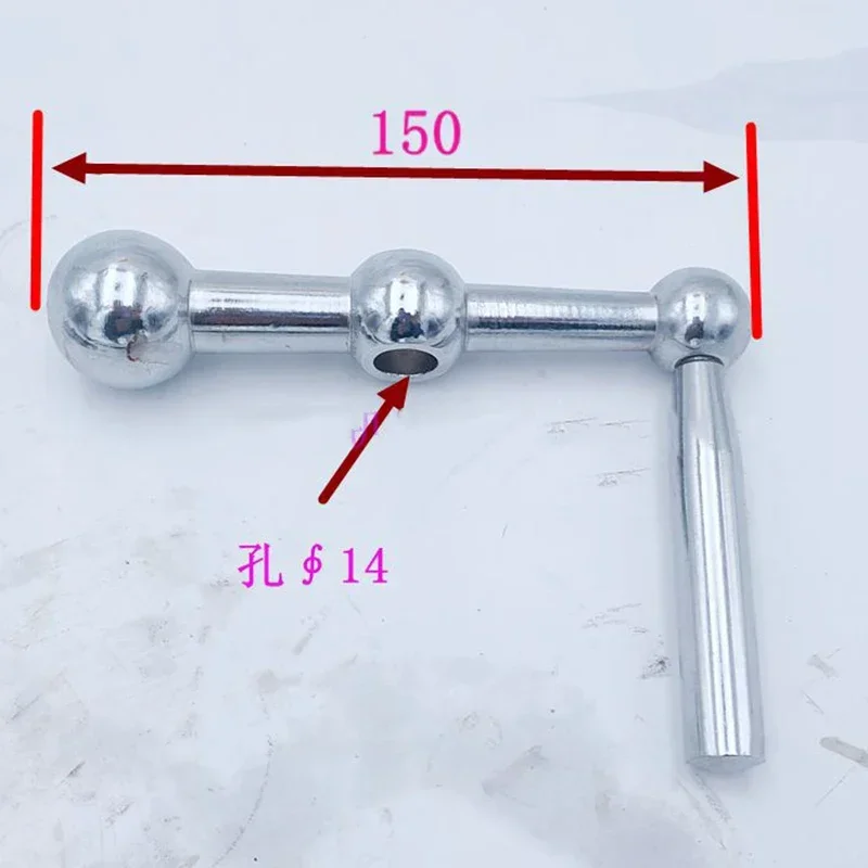 6132/6140/6150 Three Balls Handle Middle Pallet Screw Handles Pore Diameter 10/12/14/15mm Machine Tool Lathe Accessories