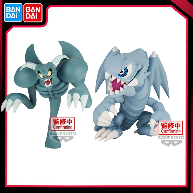 Bandai Banpresto Original Yu-Gi-Oh! Duel Monsters Oon Daemon Toon Summoned Skull Blue-Eyes White Dragon Cartoon Anime Model Toys