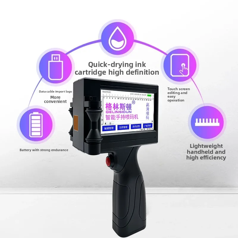 Coding Machine Inkjet Printer Handhold Inkjet Small Business Machines Businesses Portable Inkjet Printer Etiquetadora Manual