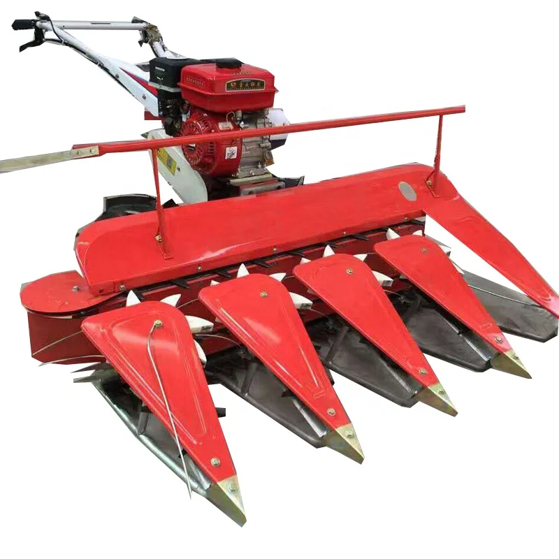 China Mini Rice & Corn Reaper Harvester For Garlic Cassava Tea In Philippines