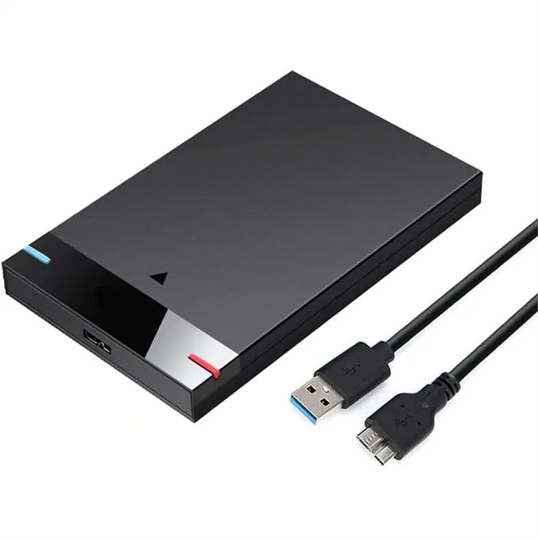 Disco rígido externo portátil ultrafino de 2,5 '' 1 TB USB3.0 HDD de armazenamento para PC, laptop, MacBook, Xbox One