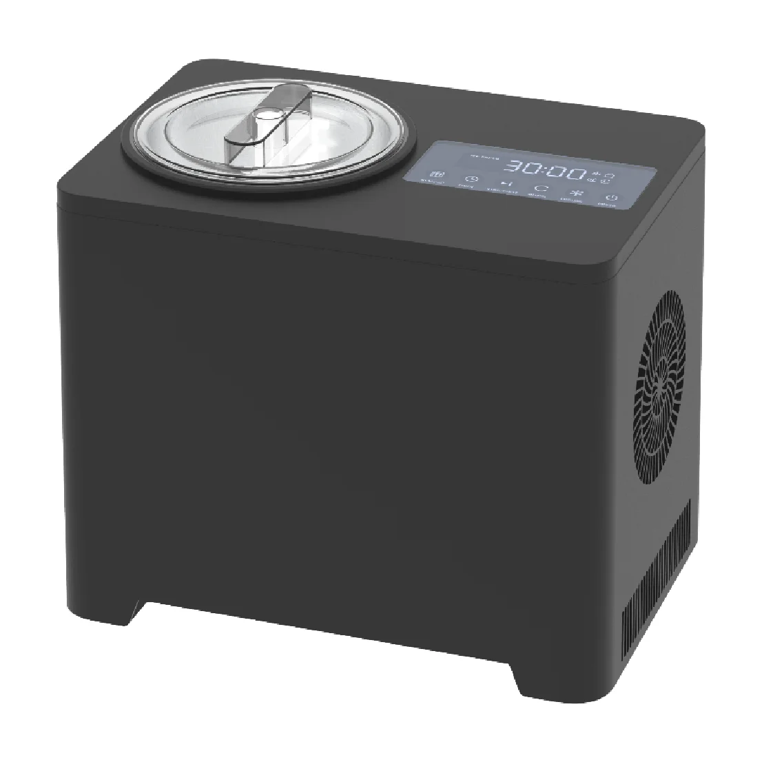 Wholesale Home Appliances Factory Automatic Function Household Use Compressor Ice Cream Maker