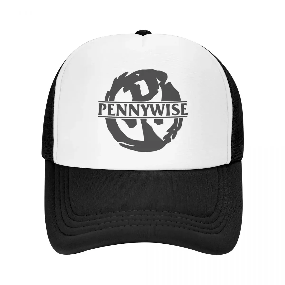 Penny wise Punk Musik Band Trucker Hut Erwachsenen Sport Rock Roll Hip Hop Hut Golf Hüte verstellbare Polyester Mesh Baseball Cap Sommer