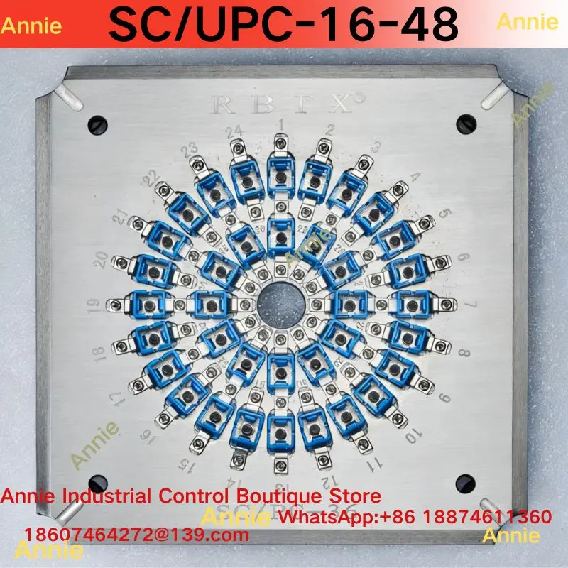 brand-new.  SC/UPC-36T quad-corner fiber optic grinding disc