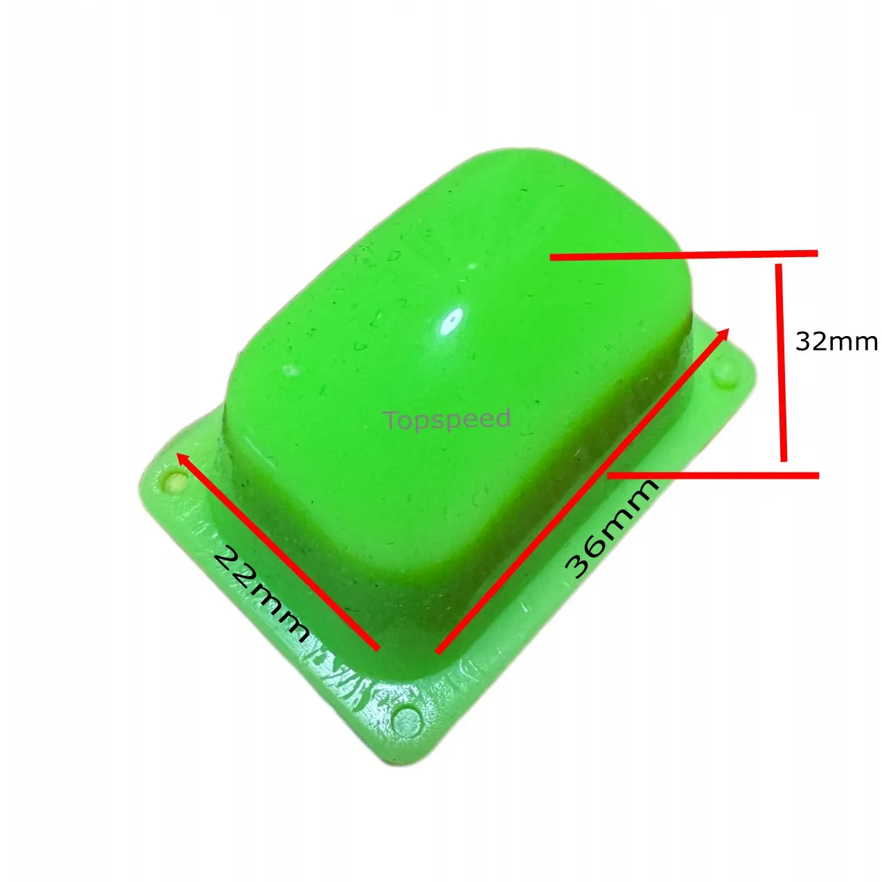 

Pad Print Rubber Head Silicone Pad Soft 36x22mm Anti Static