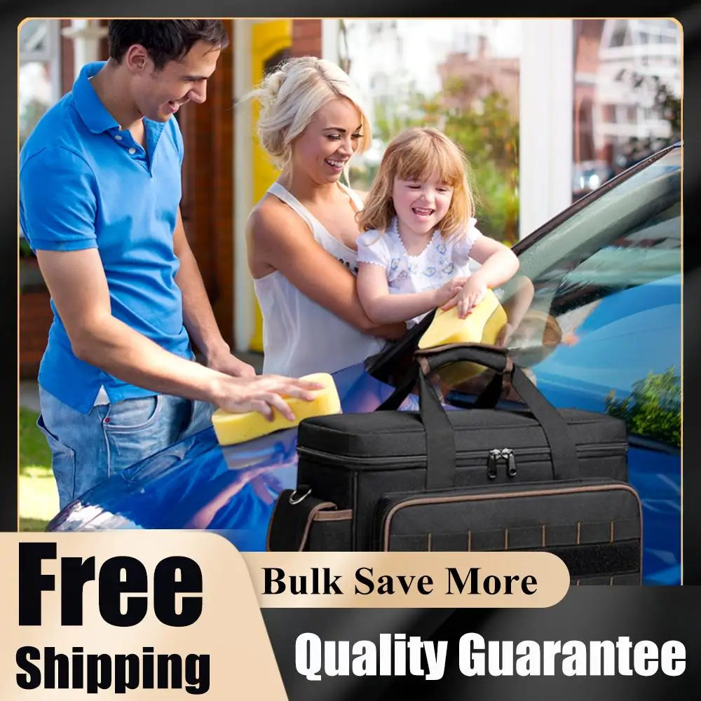 17インチポータブルツールバッグ、20ポケット付き、電気技師用ツールバッグ、電気技師、機械工、大工、hvac作業者向けの頑丈なツールバッグ