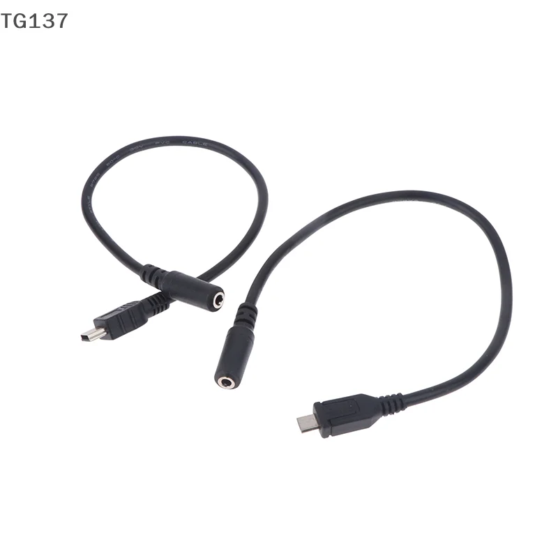 Micro USB To 3.5mm Jack Headphone Earphone Cable Adapter Socket Audio Cable For Active Clip Microphone Conversion Adapter