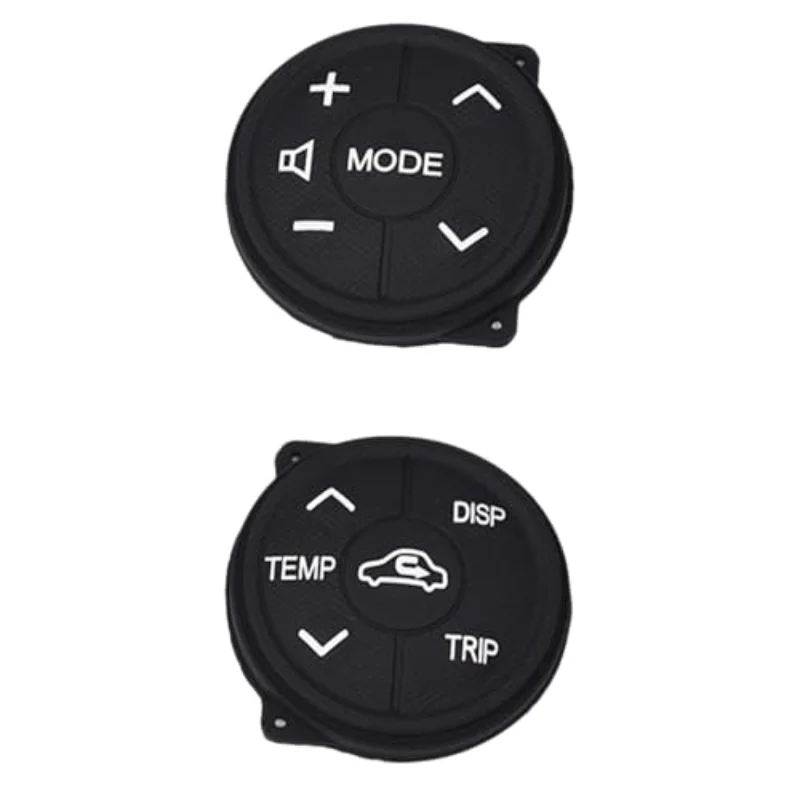 1 زوج متعددة الوظائف عجلة القيادة غطاء أزرار ل بريوس زائد 2012-2015 لتويوتا بريوس الخامس (zvw 40) 2013 اكسسوارات السيارات #1