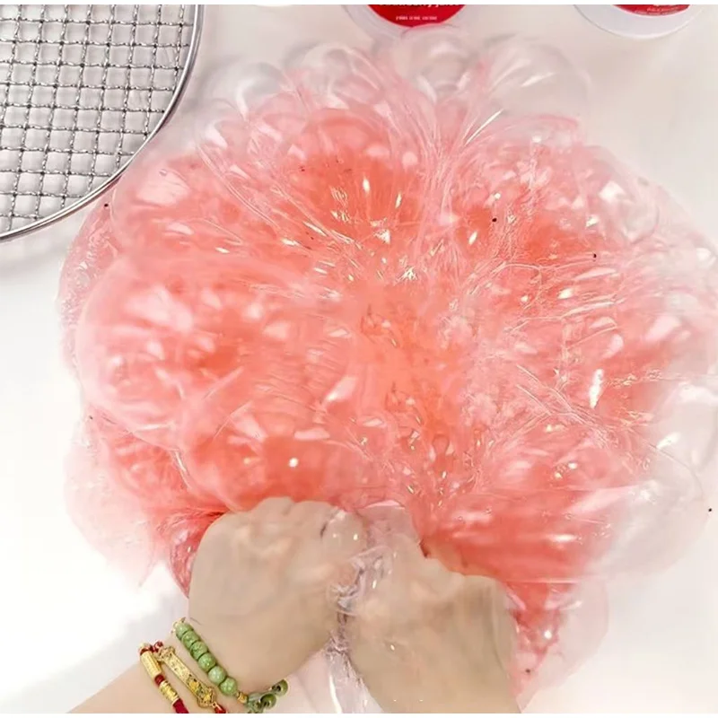 300ML Lodo de Cristal Transparente Simulado con Mucosidad de Agua, Espuma Descompresiva, Agua Falsa Transparente con Sab