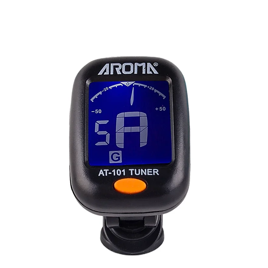 

AT-01A Digital LCD Tuner for Chromatic Bass Violin Ukulele Replaceable Battery Wholesale 100 Pcs Musical Instrument Accessories