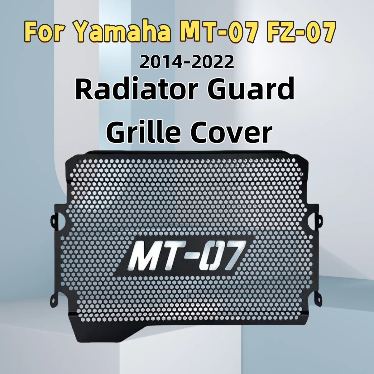 

For Yamaha MT-07 FZ-07 MT07 MT FZ 07 2014-2023 2020 2021 2022 FZ07 MT07 Motorcycle Radiator Grille Guard Cover Fuel Tank Protect