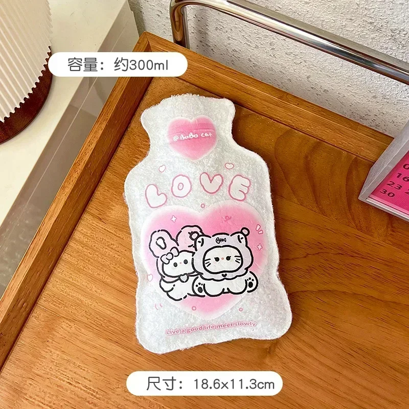 Hot Water Bag for Students Cute Hand Warming Treasure for Girls Water Injection Warm Water Bag, Portable Warm Baby Грелка 손난로