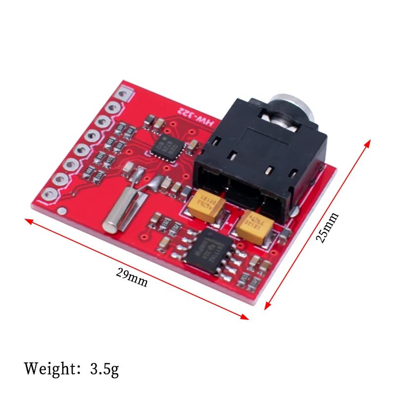 Si4703 RDS FM Radio Tuner Evaluation Breakout Module For Arduino AVR PIC ARM Radio Data Service Filtering Carrier Module image 2
