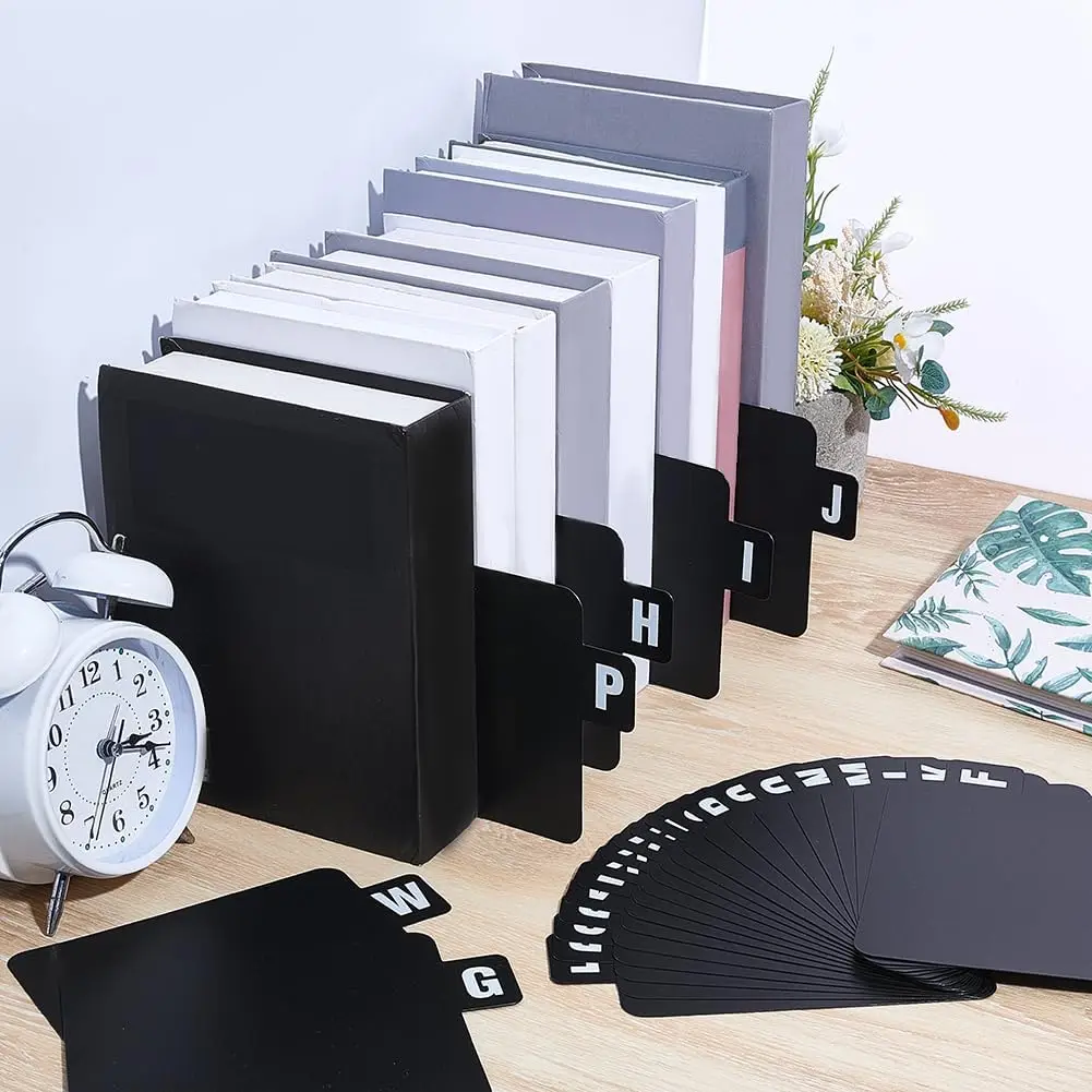 26 Pcs Vinyl Record Dividers Records Organizer Tabs A-z Alphabetical Dividers Dividers for Book Vinyl Record